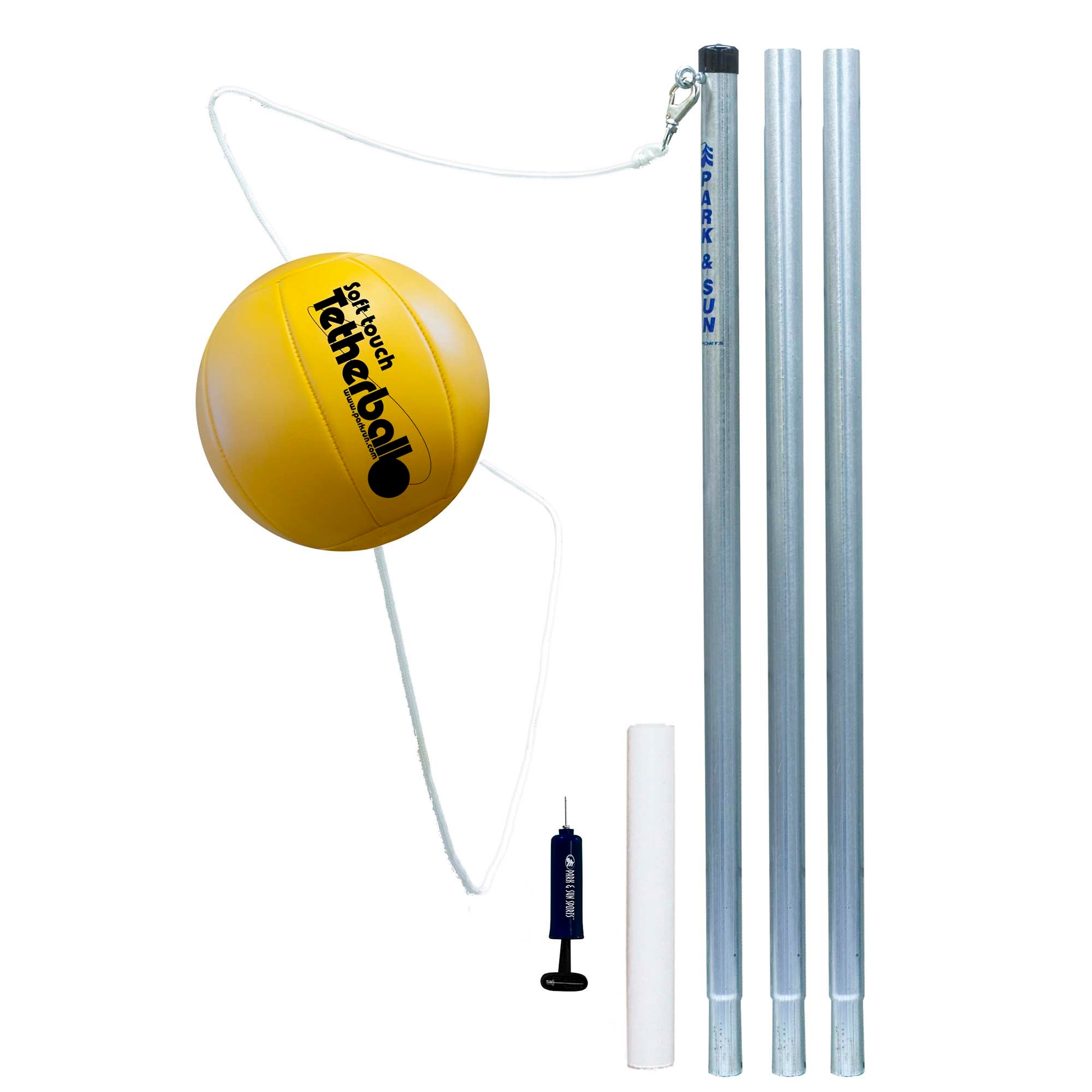 Park and Sun Sports + Outdoor Yellow 3-Pole Tetherball