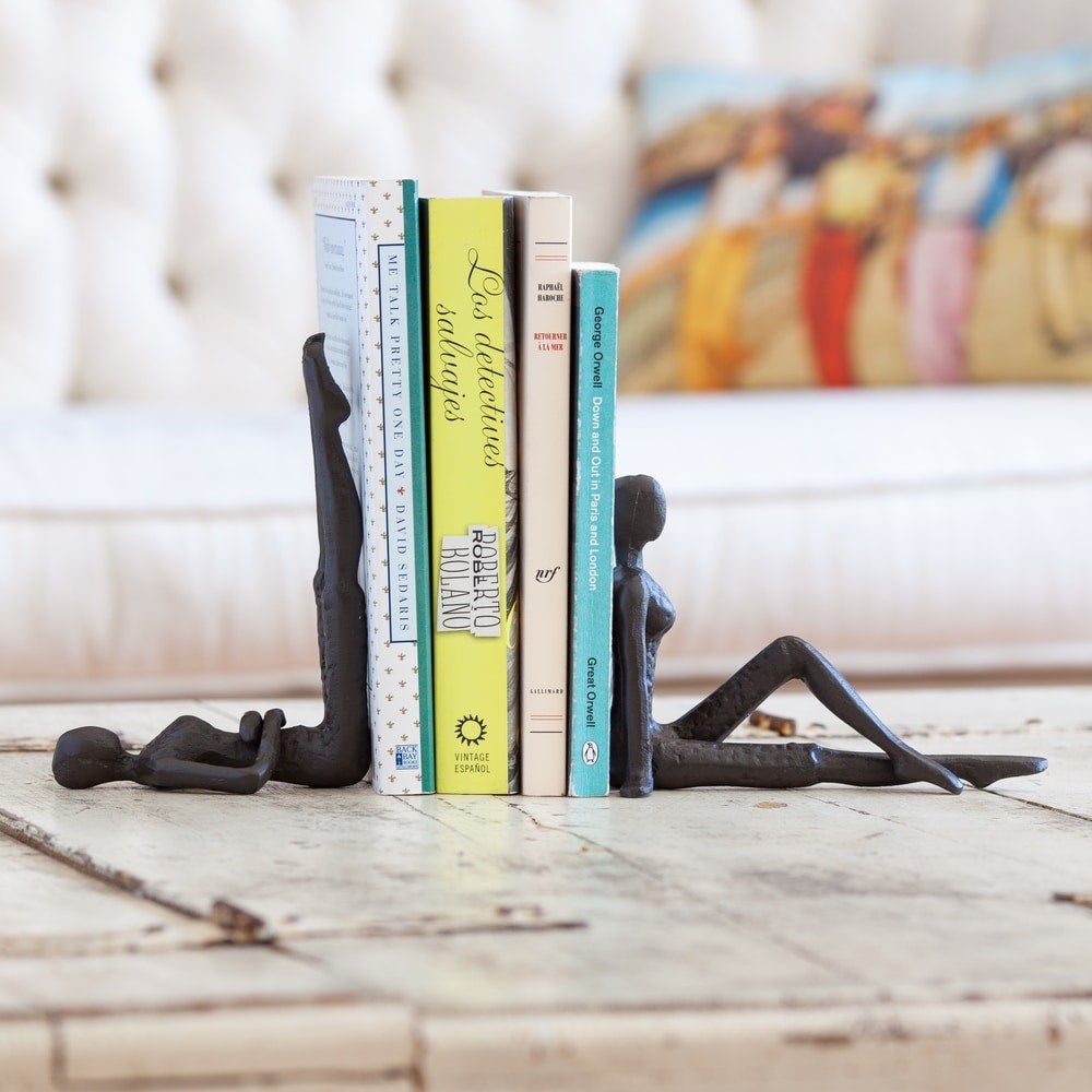 Danya B + Ladies Stretching Metal Bookend Set