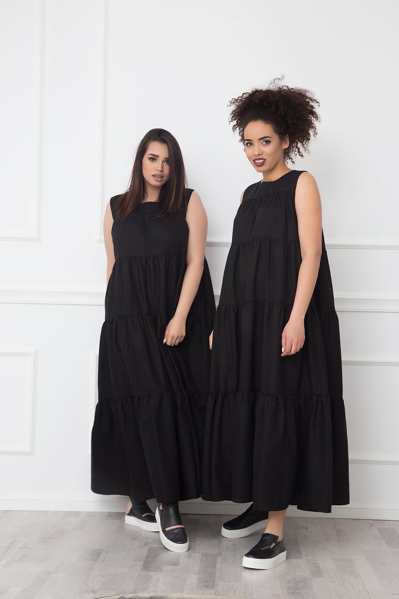 Adeptt + Plus Size Maxi Dress