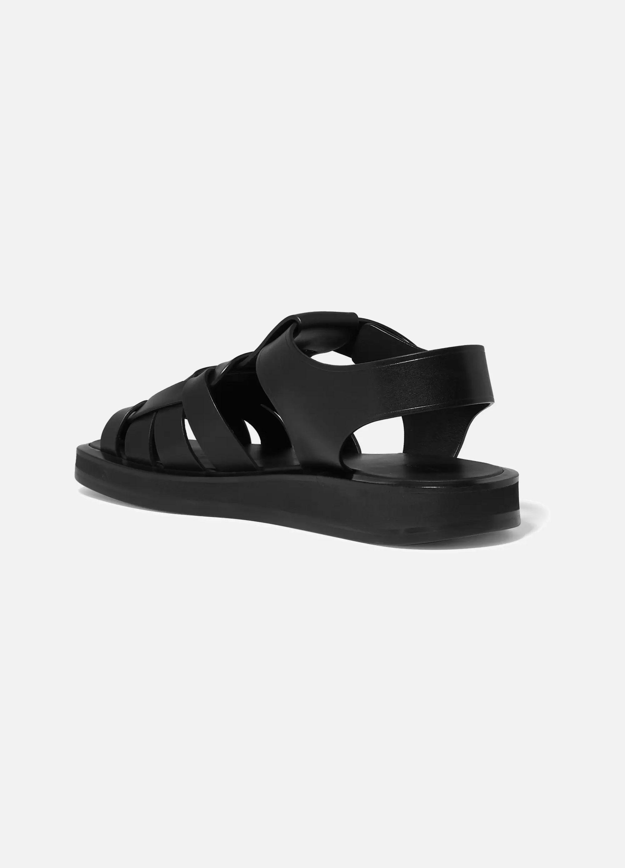 The Row Gaia Woven Leather Sandals