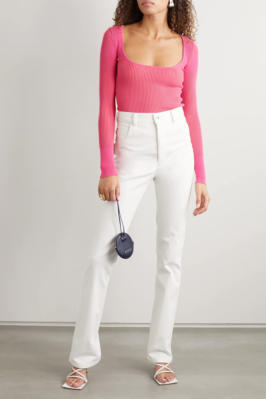 Jacquemus + Ribbed Knit Sweater