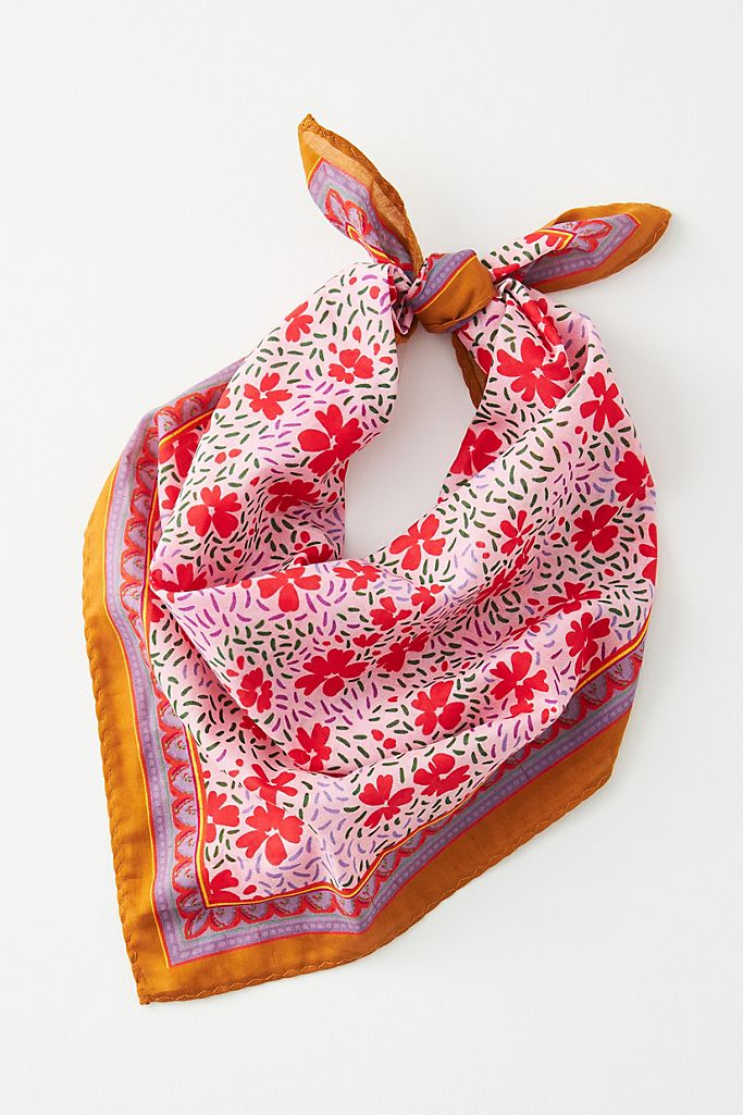 Elizabeth Gillett Anthropologie + Aubrey Floral Bandana