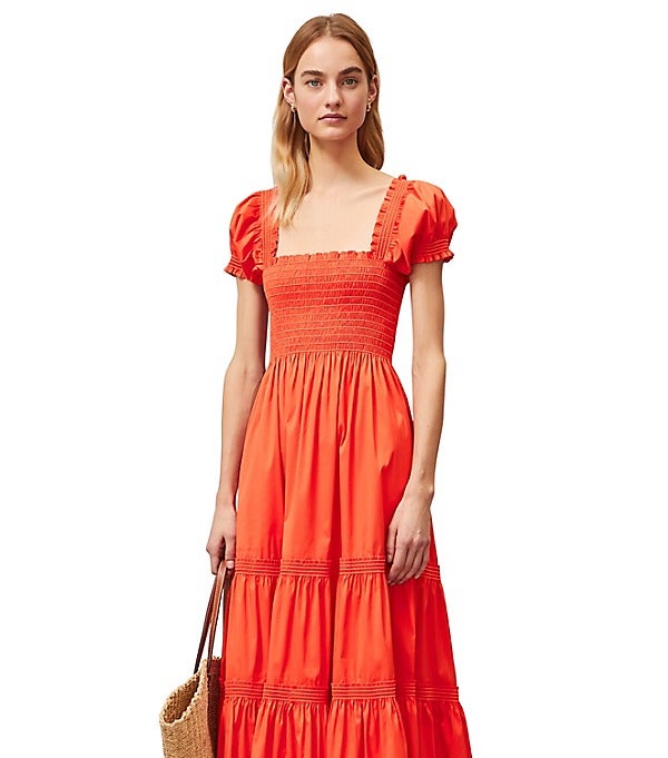 Tory burch smocked sales sundress