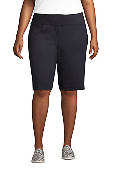 Lands End Plus Size Active Relaxed Shorts