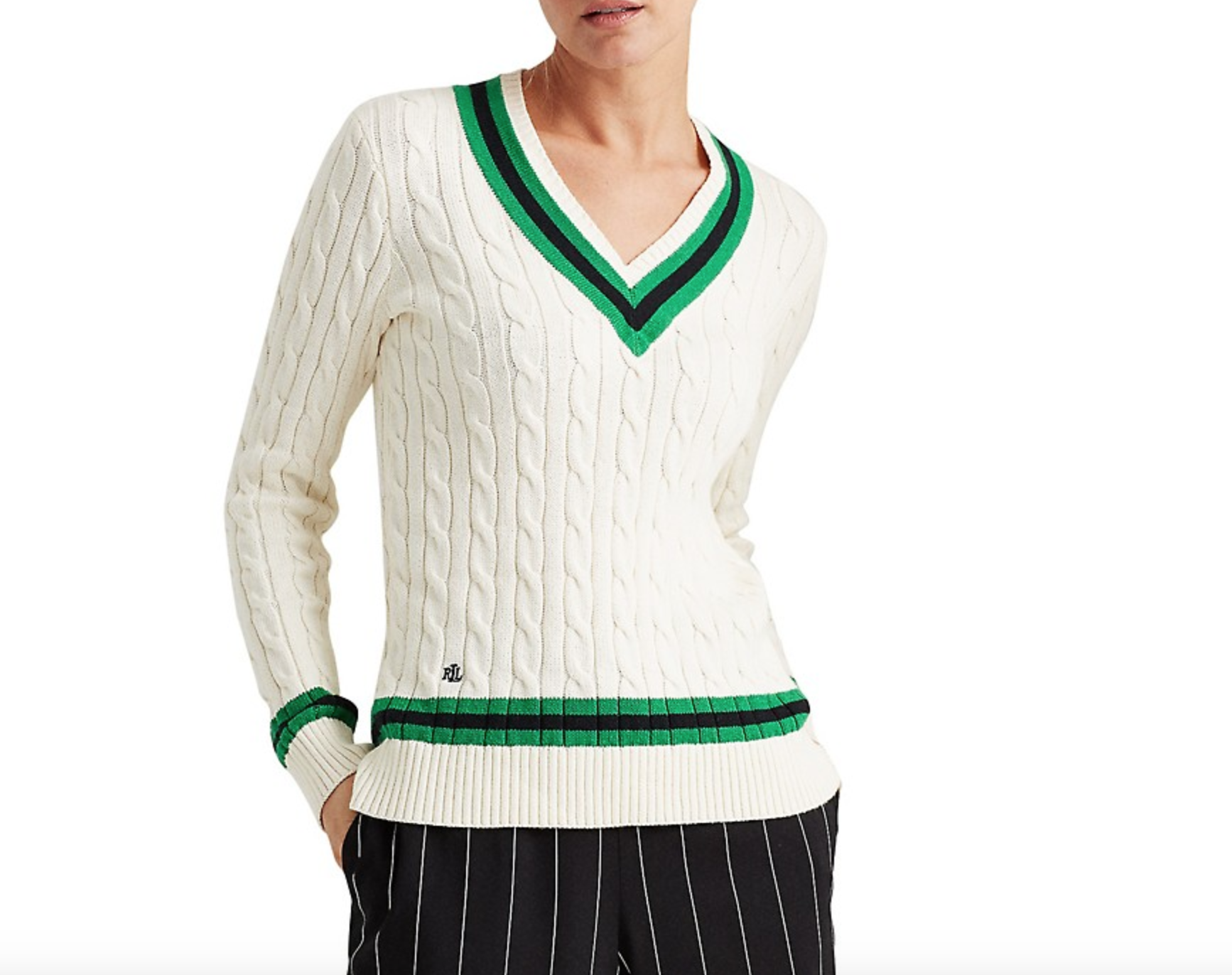 Lauren Ralph Lauren + Cotton Cricket Sweater