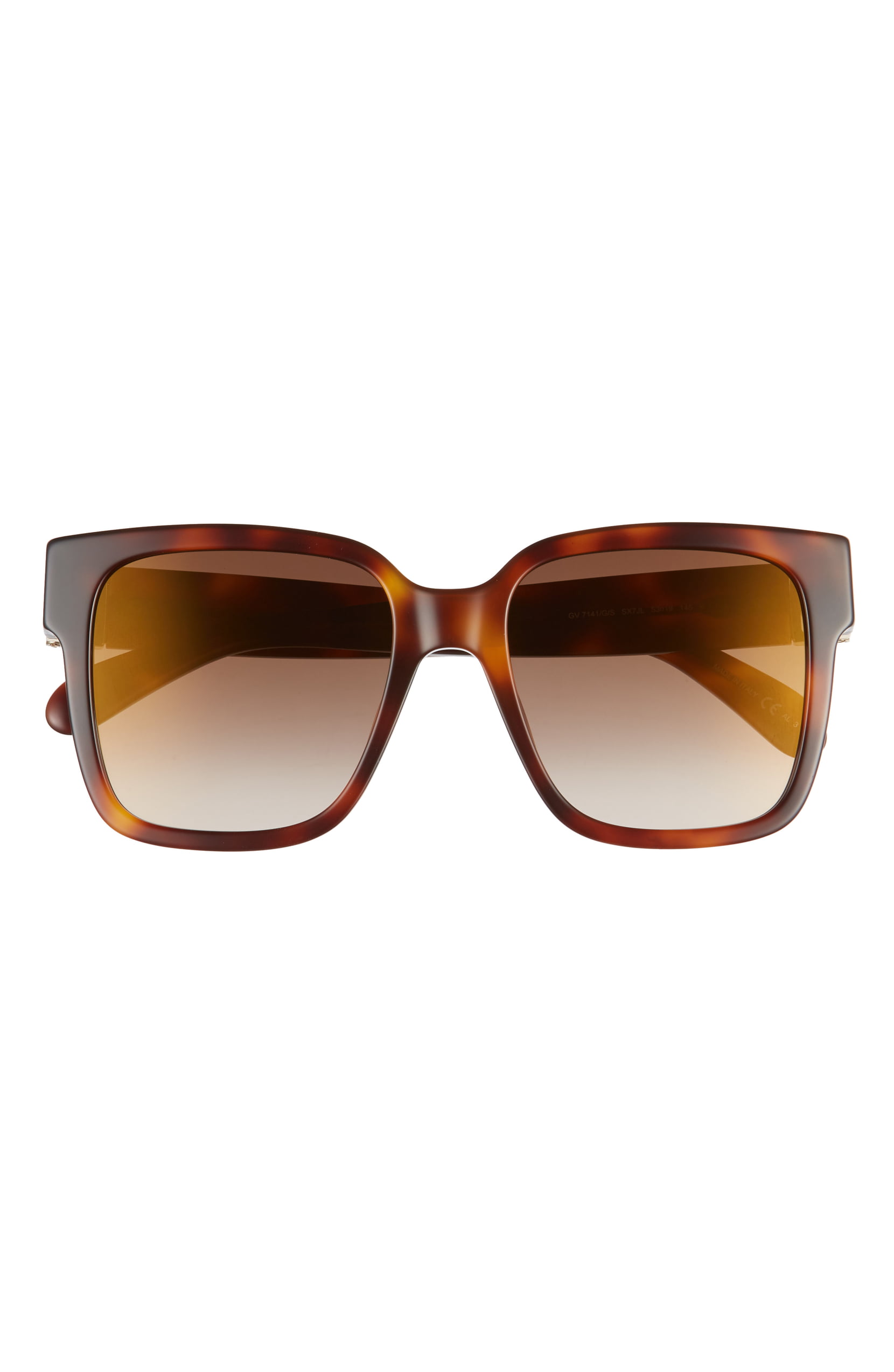 givenchy 53mm square sunglasses